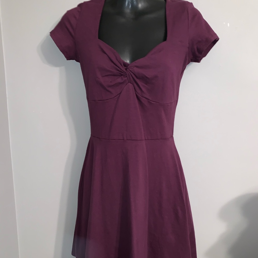 Hollister plum dress